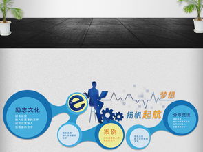 簡(jiǎn)約創(chuàng)意科技微立體企業(yè)文化墻設(shè)計(jì) 數(shù)字文化創(chuàng)意內(nèi)容應(yīng)用新篇章